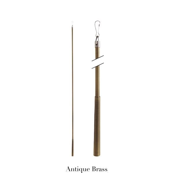 Willow Bloom Baton-Antique Brass
