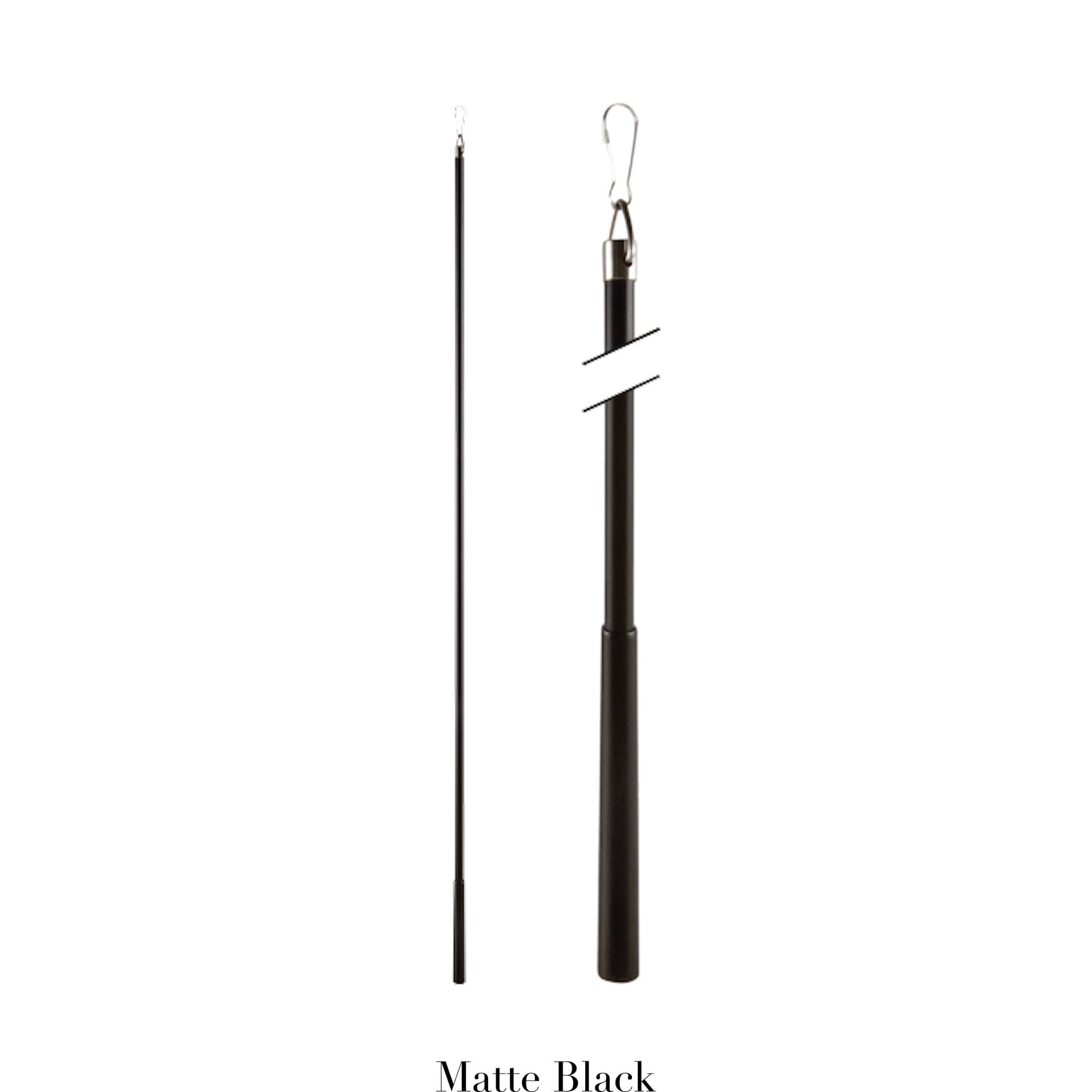 Willow Bloom Baton-Matte Black