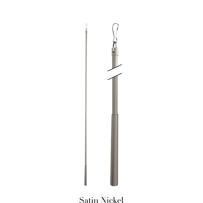Willow Bloom Baton-Satin Nickel