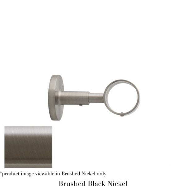 Willow Bloom Bracket-25inOrbital-Brushed Black Nickel