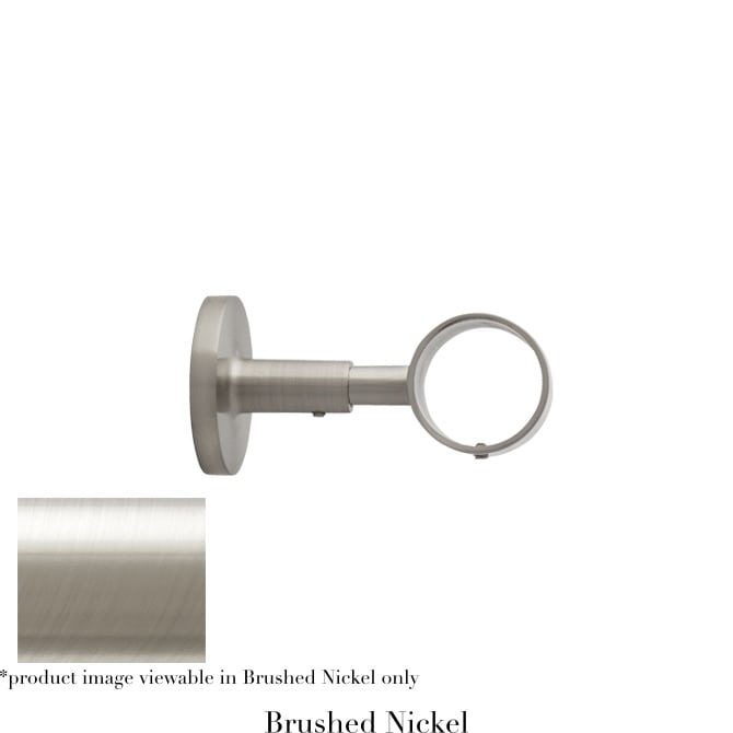 Willow Bloom Bracket-25inOrbital-Brushed Nickel