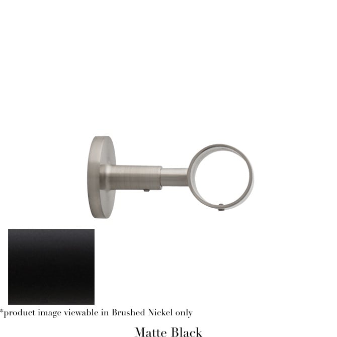 Willow Bloom Bracket-25inOrbital-Matte Black