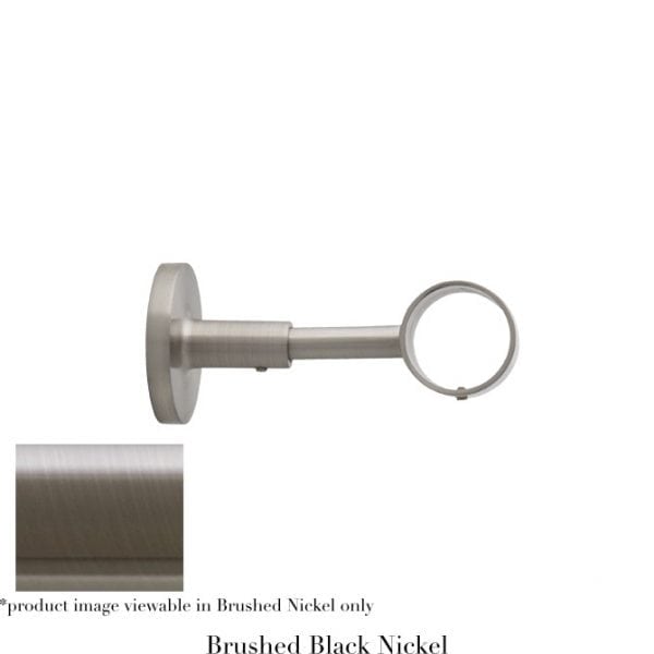 Willow Bloom Bracket-35inOrbital-Brushed Black Nickel