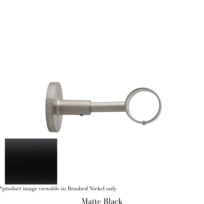 Willow Bloom Bracket-35inOrbital-Matte Black