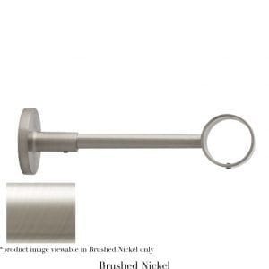 Willow Bloom Bracket-6inOrbital-Brushed Nickel