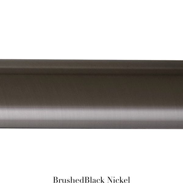 Willow Bloom Pole-Brushed Black Nickel