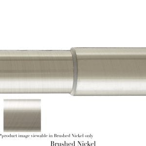 Willow Bloom Pole-Telescoping-Brushed Nickel