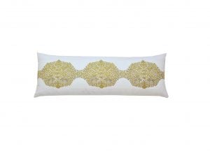 Willow Bloom Grain Saffron Lumbar Pillow
