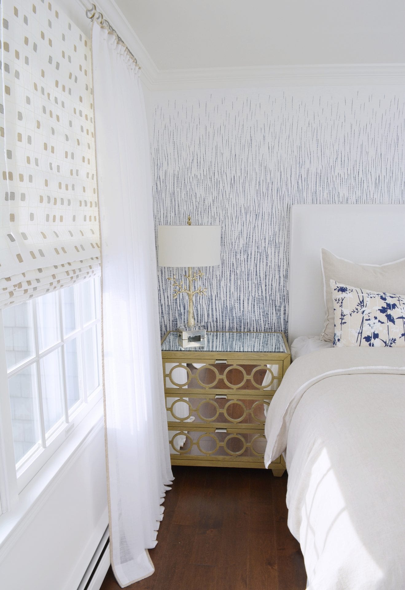 Willow Bloom Home Sheer Whipstitch Drapes
