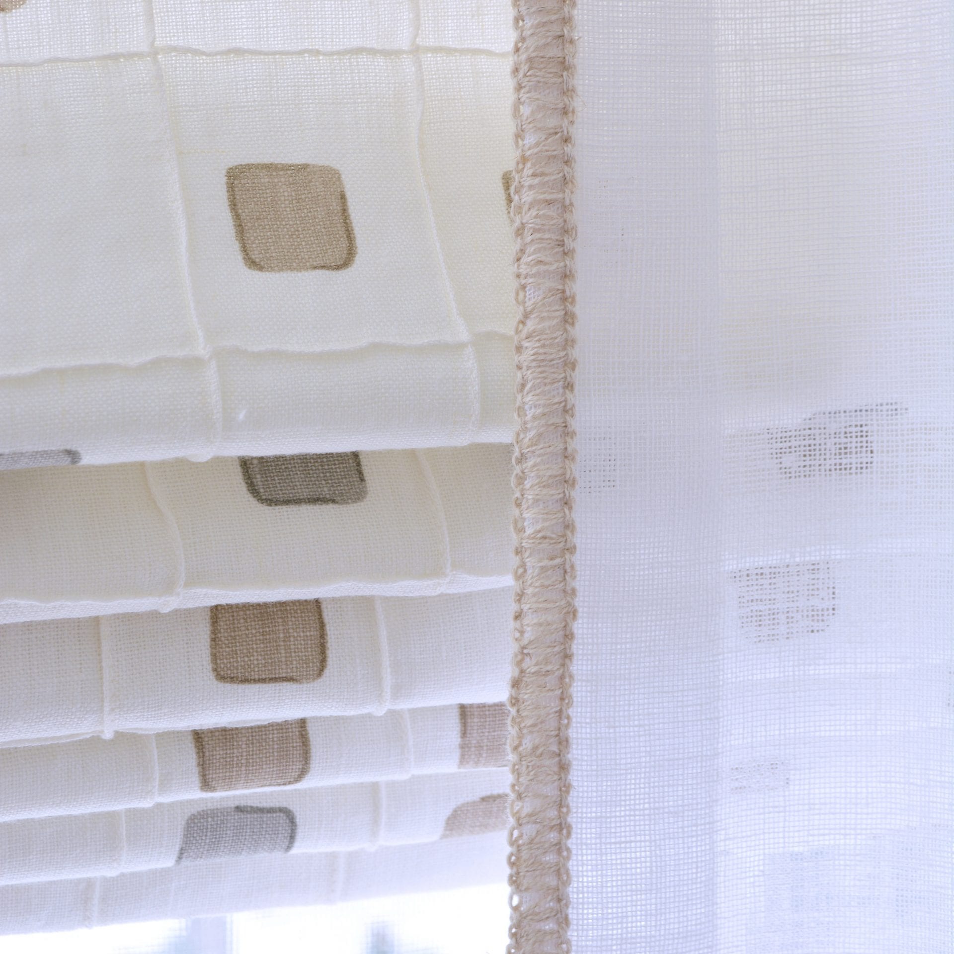 Willow Bloom Home Sheer Whipstitch Drapes