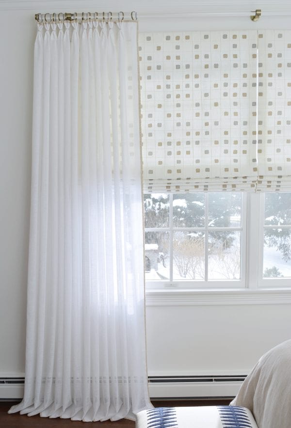 Willow Bloom Home Sheer Whipstitch Drapes