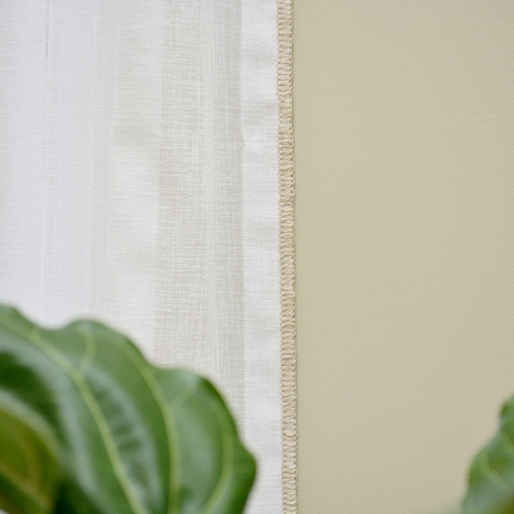 Willow Bloom Sheer Whipstitch Panel