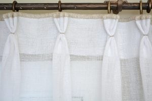 Willow Bloom Sheer Whipstitch Panel
