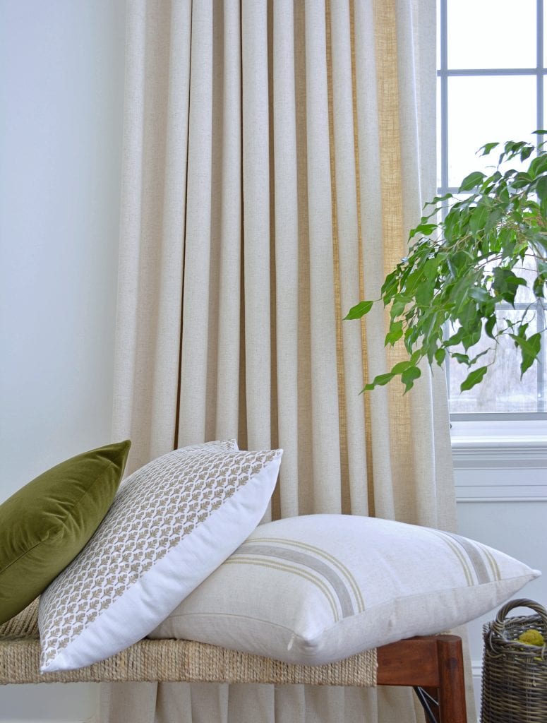 Willow Bloom Home Malbec Linen Drapes
