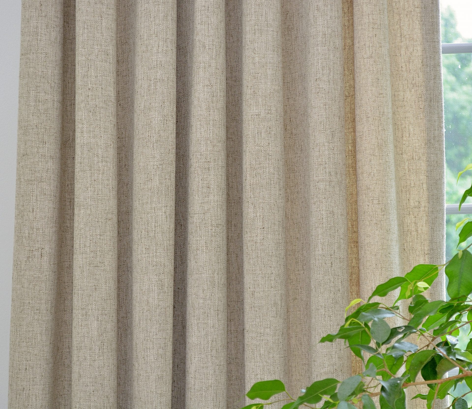Willow Bloom Home Linen Sand Drape