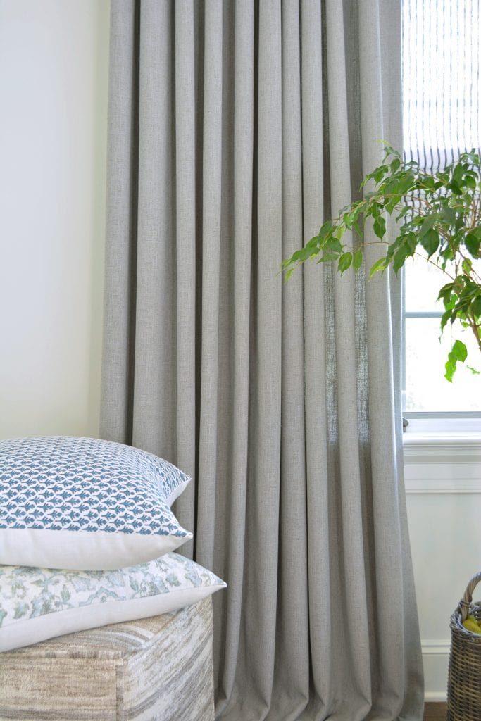 Willow Bloom Home Linen Slate Drapes