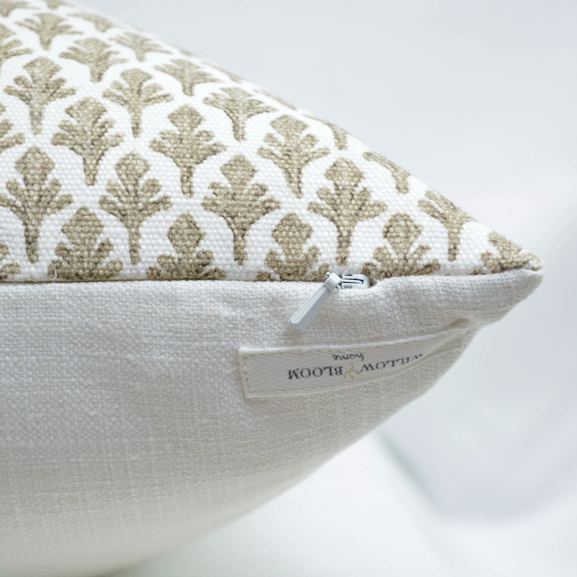 Willow Bloom Amala, Driftwood Pillow