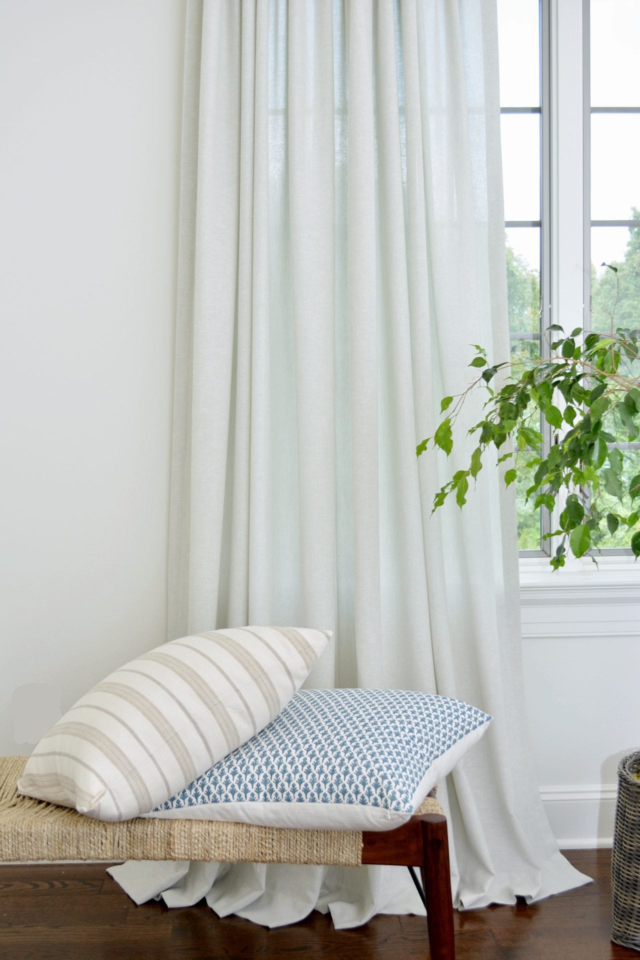 Willow Bloom Home Batiste Silver Drape
