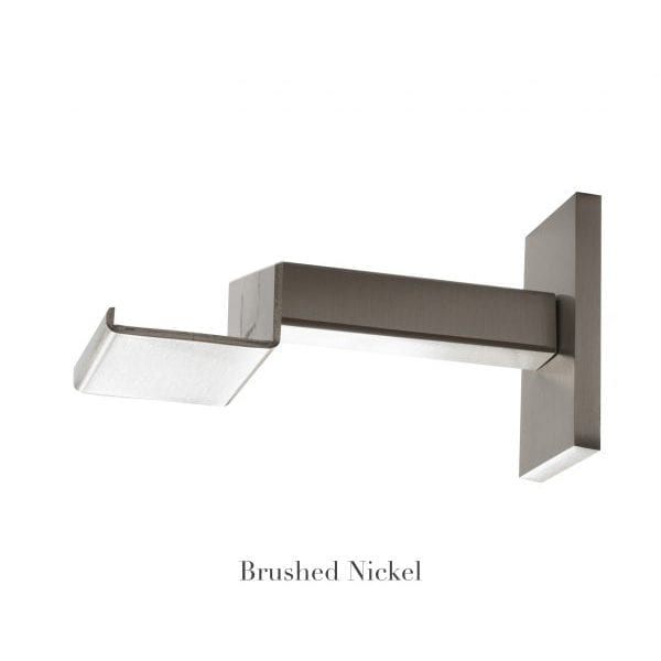 Willow Bloom Home 4 3/4" Bypass Bracket Brushed Nickel