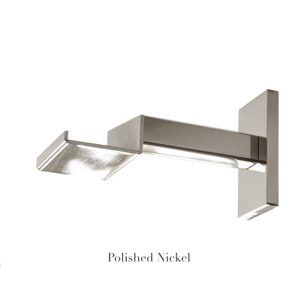 Willow Bloom Home 4 3/4" Bypass Bracket Polished Nickel