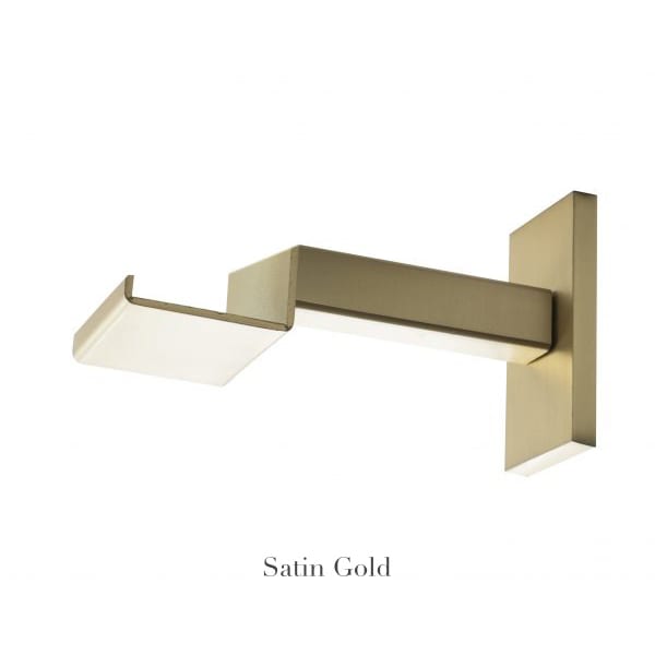 Willow Bloom Home 4 3/4" Bypass Bracket Satin Gold