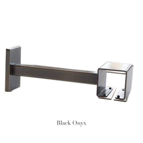 Willow Bloom Home 7 Projection Bracket Black Onyx