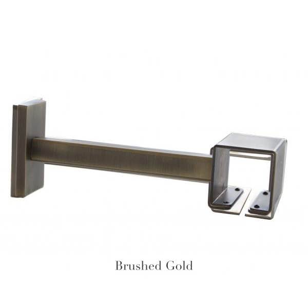 Willow Bloom Home 7 Projection Bracket Brushed Gold
