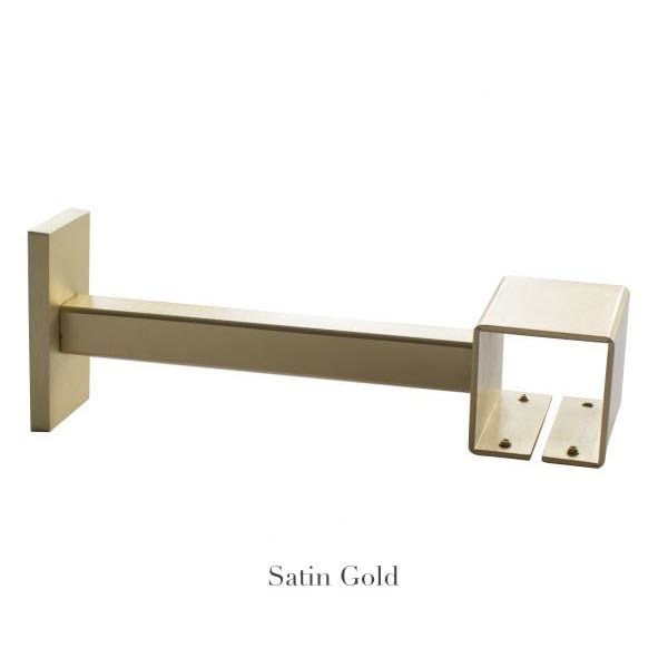 Willow Bloom Home 7 Projection Bracket Satin Gold