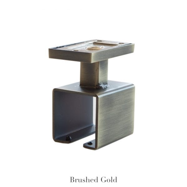 Willow Bloom Home Ceiling Bracket Brushed Gold