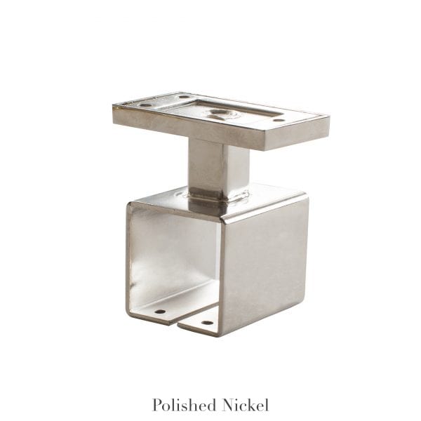 Willow Bloom Home Ceiling Bracket Polished Nickel