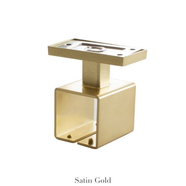 Willow Bloom Home Ceiling Bracket Satin Gold