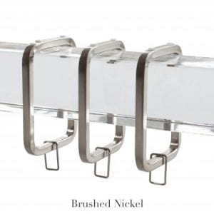 Willow Bloom Home Cube C-Ring Brushed Nickel