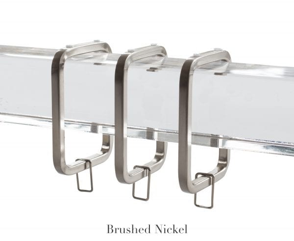 Willow Bloom Home Cube C-Ring Brushed Nickel