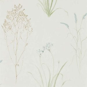 Willow Bloom Home Grasses Cream:Sage Wallpaper