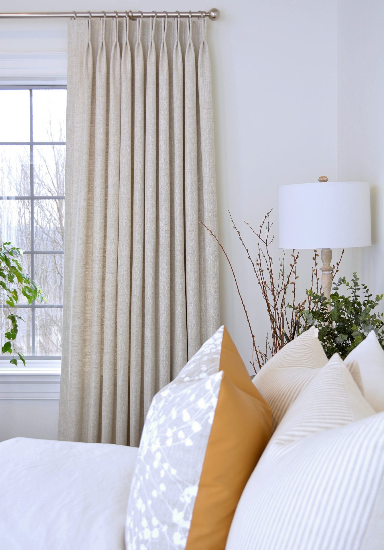 Willow Bloom Home Harper Parchment Drapes