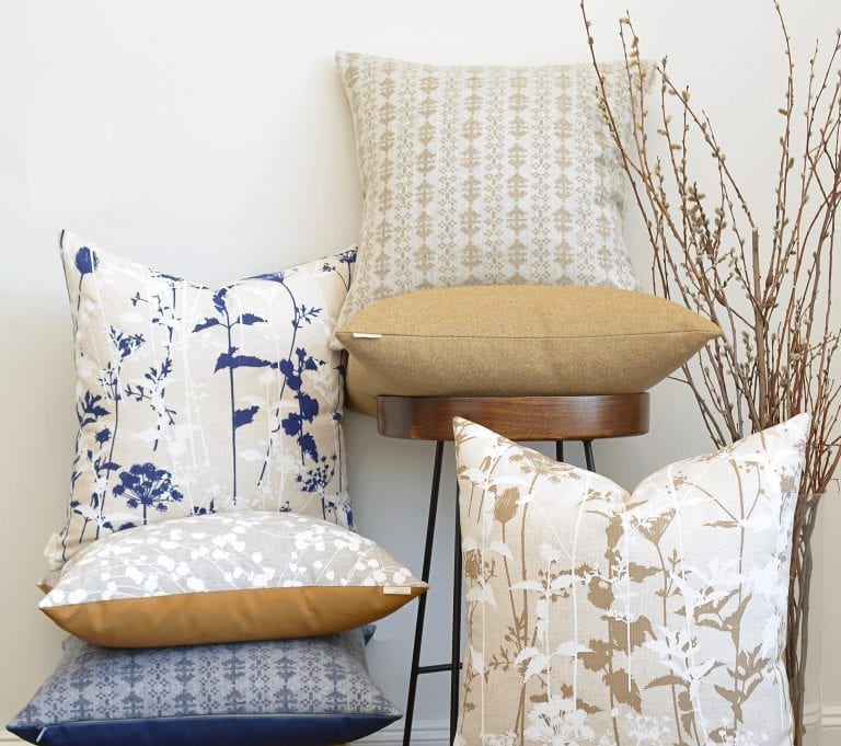 Byron Midnight Pillow WillowBloomHome