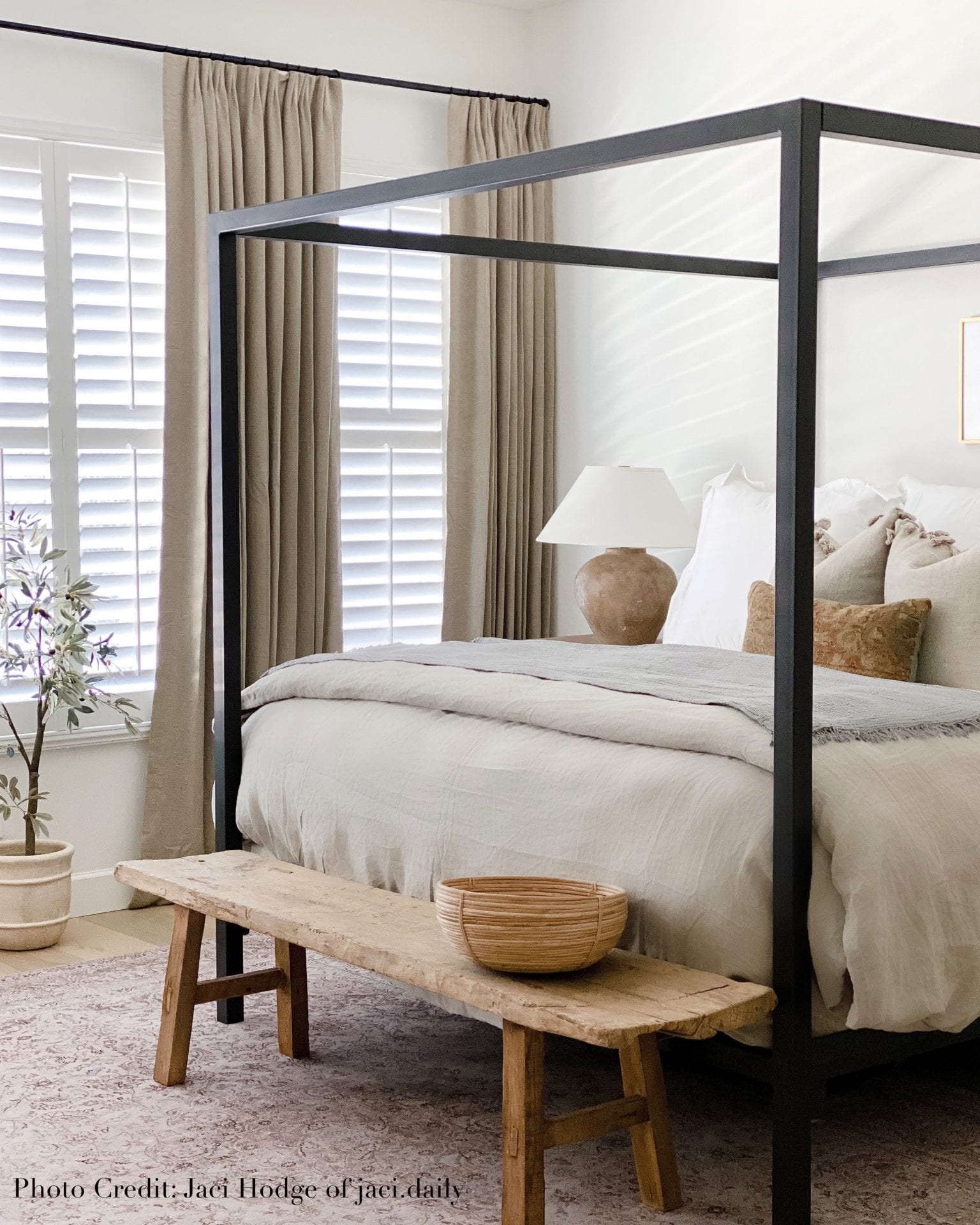 Willow Bloom Home Candor Clay Drape