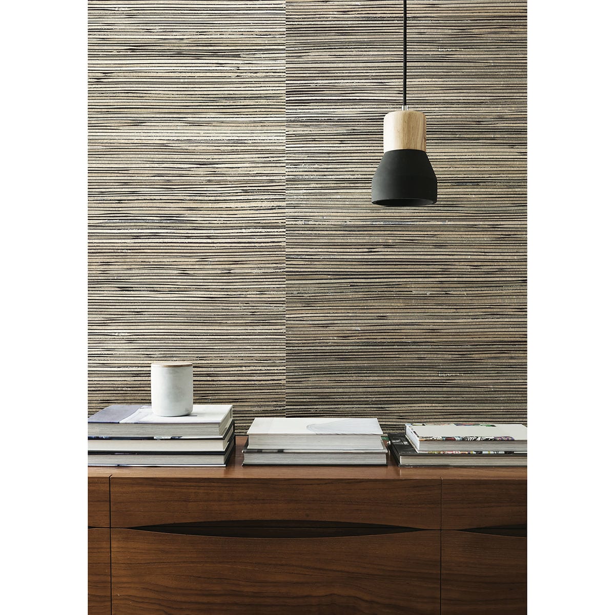 Willow Bloom Home Marbelle Metallic Grasscloth Wallpaper