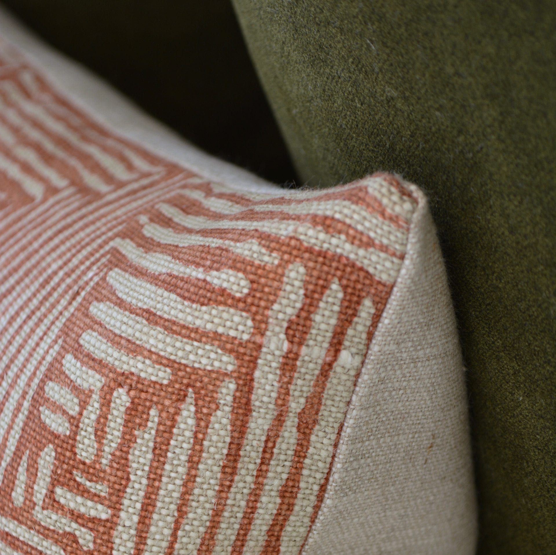 Willow Bloom Home Emerson Burnt Orange Lumbar Pillow