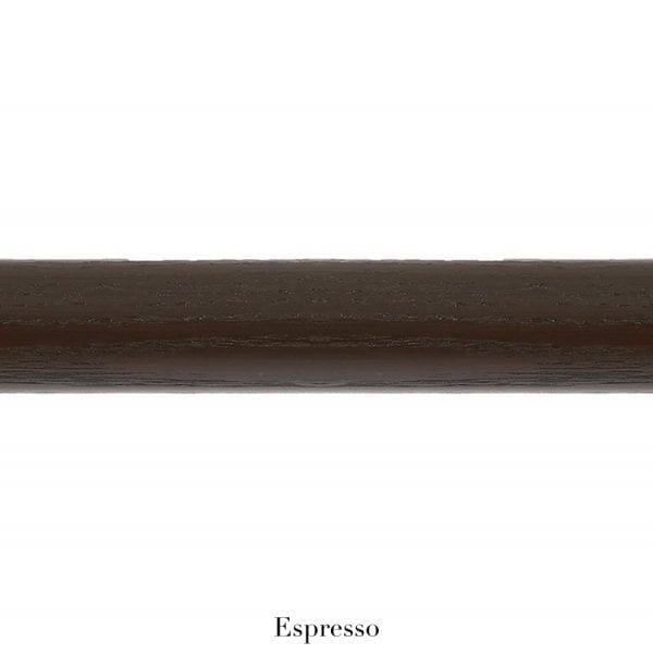 Willow Bloom Home Wood Pole Espresso