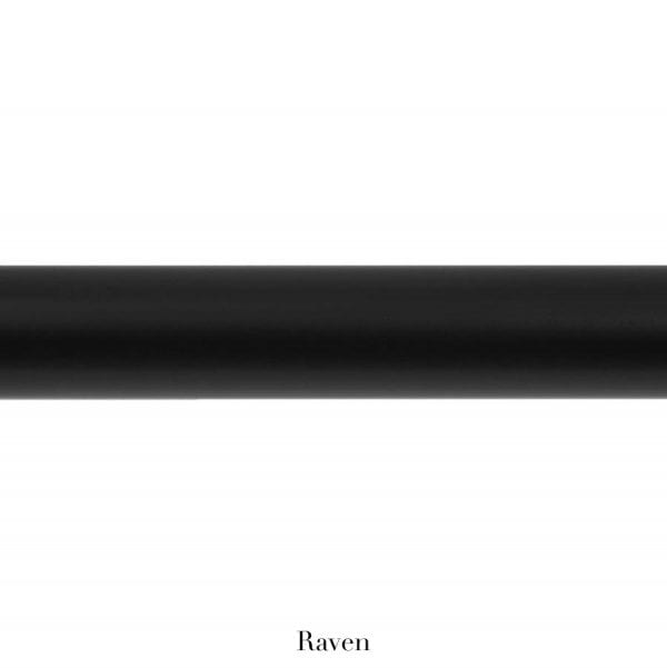 Willow Bloom Home Metal Pole Raven