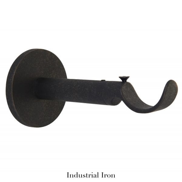 Willow Bloom Home Metal Bypass Bracket Industrial Iron