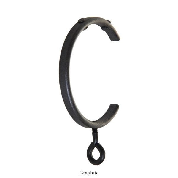 Willow Bloom Home Metal C-Ring Graphite