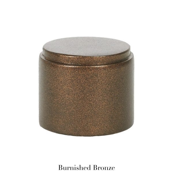 Willow Bloom Home Metal End Cap Burnished Bronze