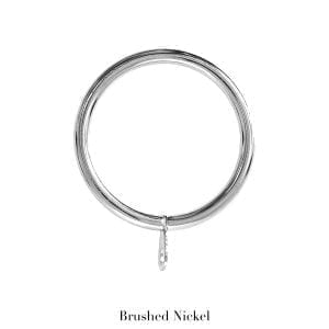 Willow Bloom Home Metal Ring - Brushed Nickel
