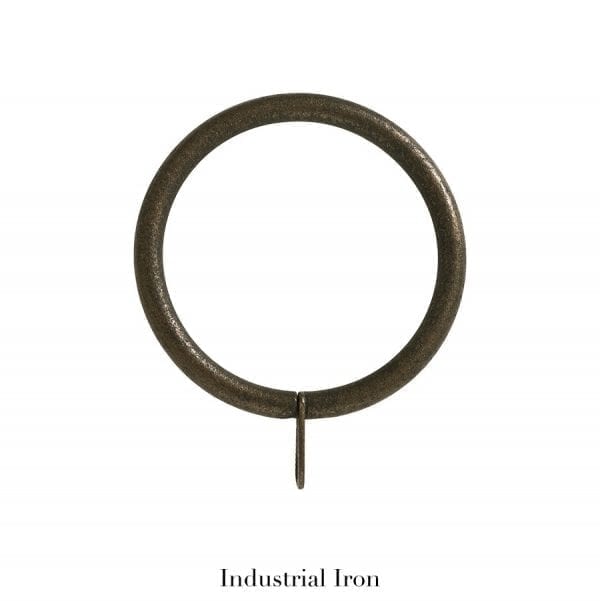 Willow Bloom Home Metal Ring - Industrial Iron