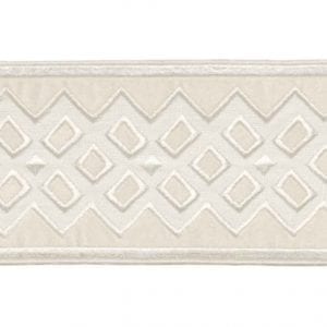 Willow Bloom Home Reine Velvet Ecru Trim