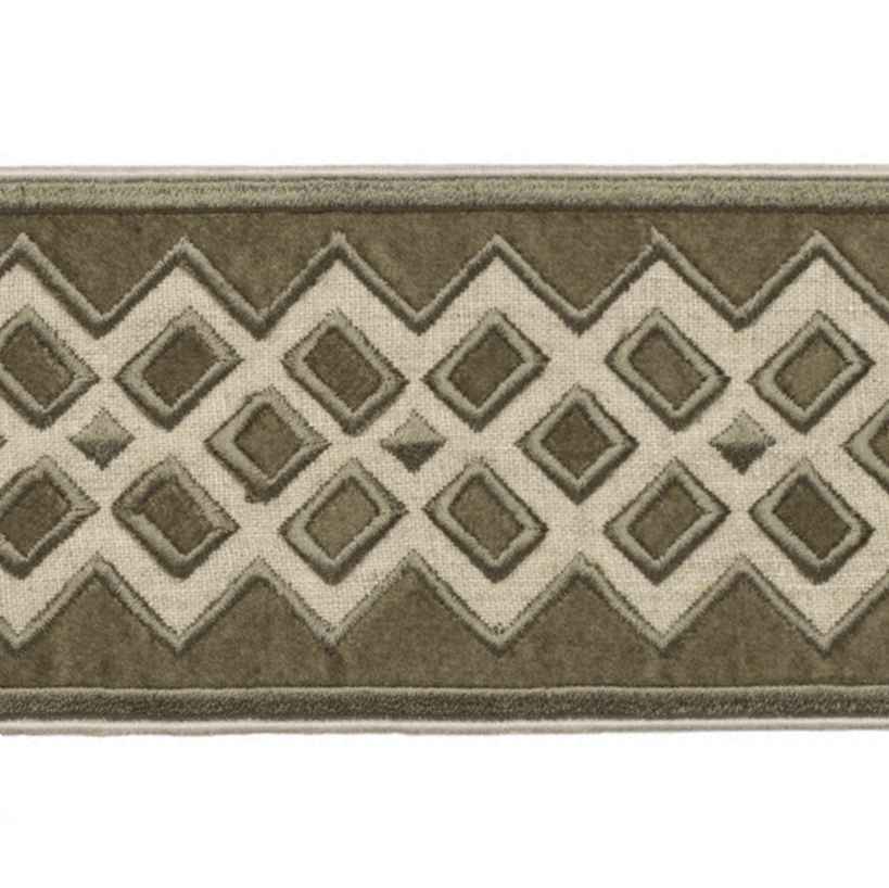Willow Bloom Home Reine Velvet Olive Trim