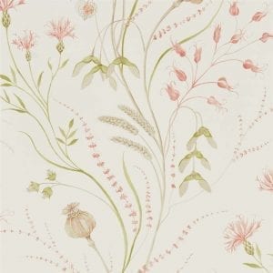 Willow Bloom Home Harvest Claret:Olive Wallpaper