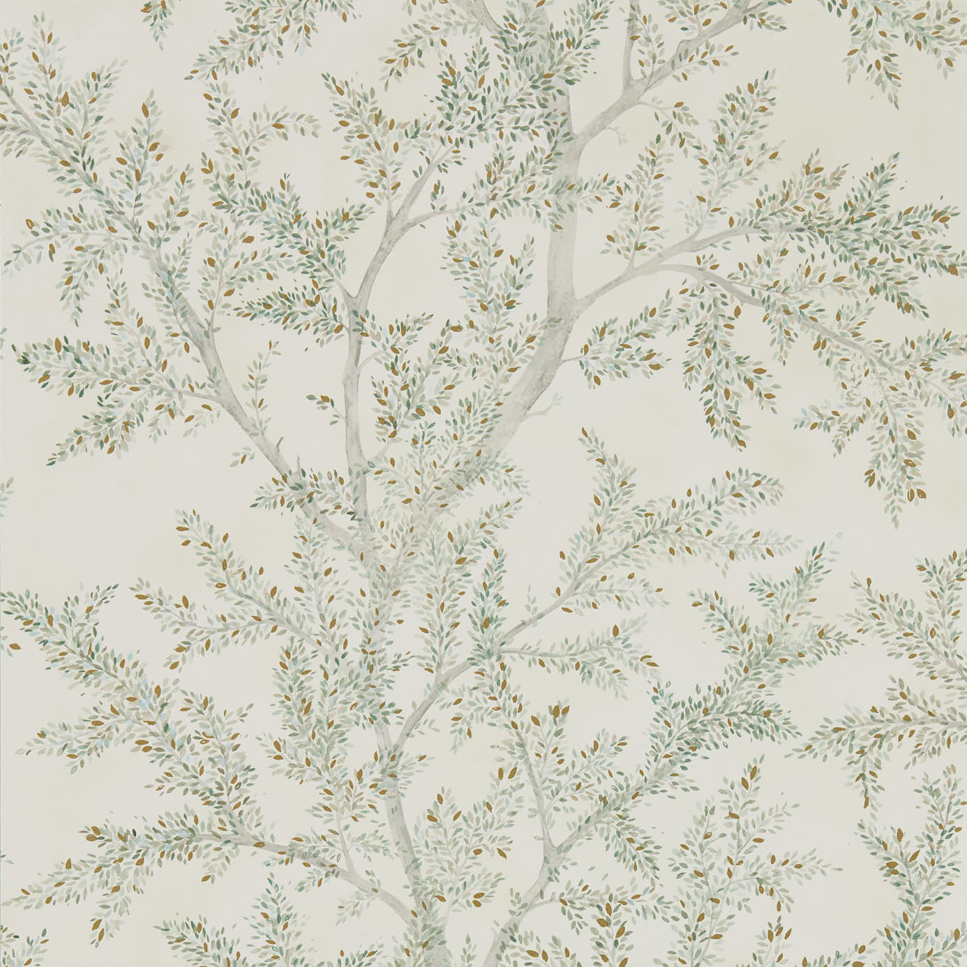 Willow Bloom Home Woodland Sage:Grey Wallpaper